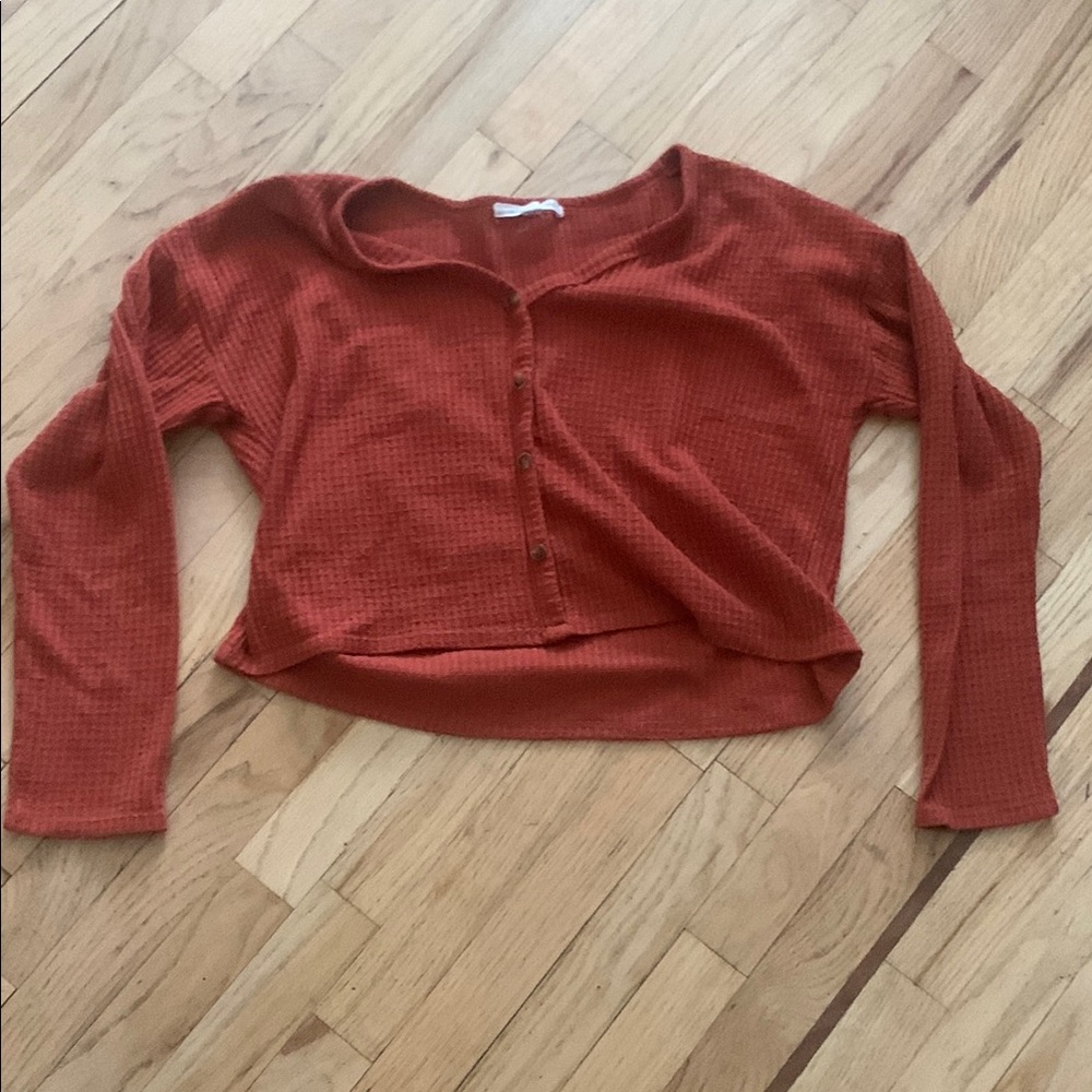 Rust Red long sleeve